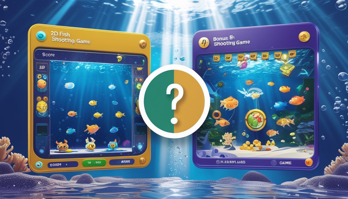 Perbedaan Tembak Ikan 2D dan Tembak Ikan Bonus: Analisis Menariknya Game Cuan