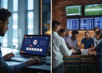 Bandar Bola Online vs Offline: Perbandingan Keuntungan dan Kerugian